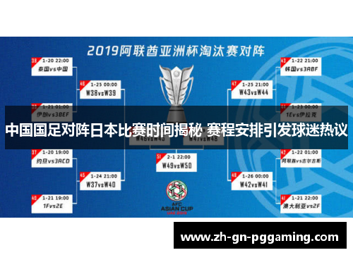 中国国足对阵日本比赛时间揭秘 赛程安排引发球迷热议 中国国足对阵日本比赛时间揭秘 赛程安排引发球迷热议